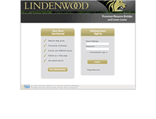 Tablet Screenshot of lindenwood.resumemaker.com