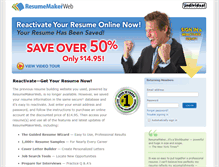 Tablet Screenshot of niacc.resumemaker.com